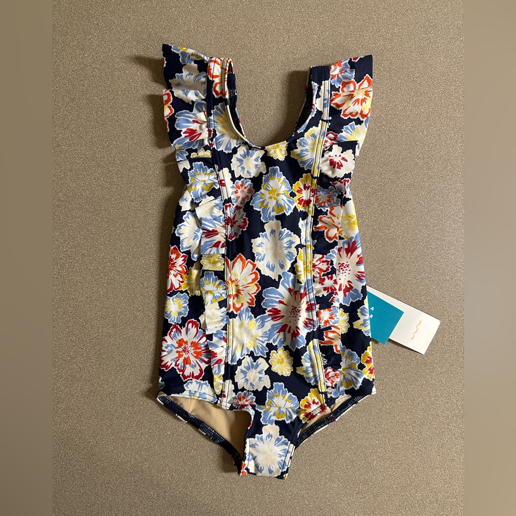 Tanya Taylor Girl’s Noah One-Piece Swim Suit - Nwt